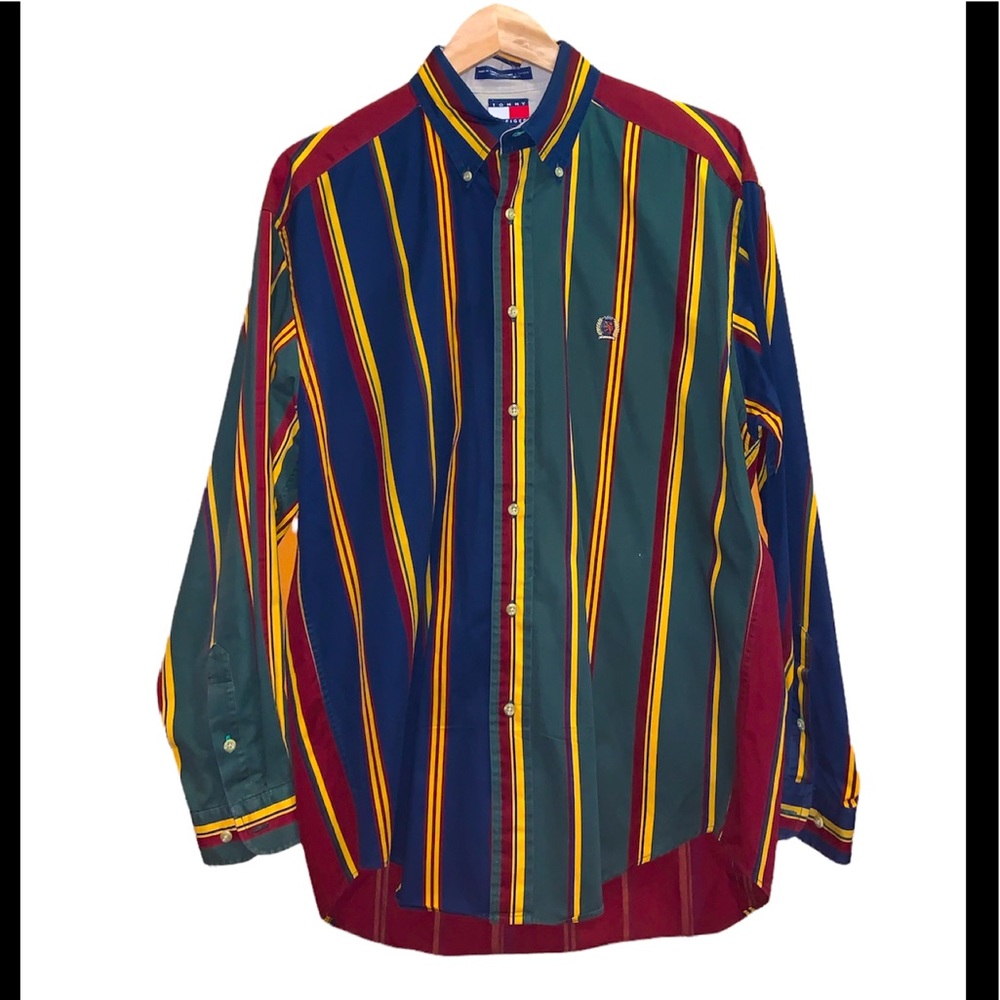 Vintage 90’s Tommy Hilfiger Lion Crest Button Down Shirt